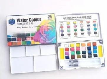 KEEP SMILING WATERCOLOR SET 24 COLORS The Stationers